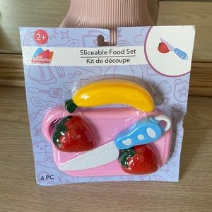 Sliceable Food Set For Children